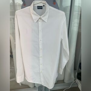 Giorgio Armani white button down shirt